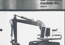Rupsgraafmachines Case 40E
