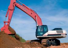 Rupsgraafmachines Link-Belt 460 LX