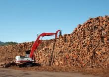 Rupsgraafmachines Link-Belt 4640 TL