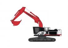Rupsgraafmachines Link-Belt 4640B RB