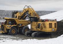 Rupsgraafmachines Caterpillar 6060 FS