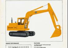 Rupsgraafmachines John Deere Construction 690B