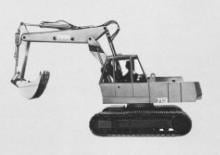 Rupsgraafmachines Fuchs 713 R