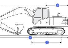 Rupsgraafmachines Link-Belt 8000