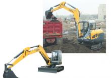 Rupsgraafmachines Gehl 803