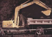 Rupsgraafmachines John Deere Construction 80C