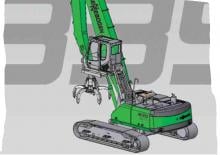 Rupsgraafmachines Sennebogen 835 R-special
