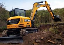Rupsgraafmachines JCB 86C-1
