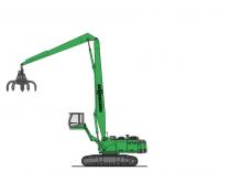 Rupsgraafmachines Sennebogen 870 R-special