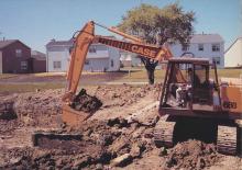 Rupsgraafmachines Case Poclain 888 B CK