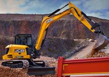 Rupsgraafmachines JCB 90Z-2
