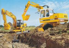 Rupsgraafmachines Liebherr 942