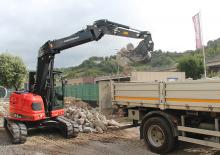 Rupsgraafmachines Eurocomach 95 UR
