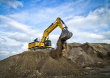 Rupsgraafmachines Liugong 995F