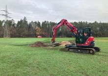Rupsgraafmachines Yanmar B7-6 