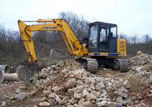 Rupsgraafmachines Macmoter BR 95