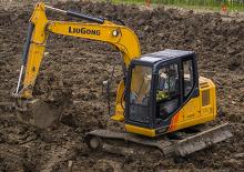 Rupsgraafmachines Liugong 908E