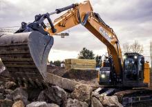 Rupsgraafmachines Case CX245D SR