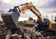 Rupsgraafmachines Case CX245D SR