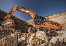 Rupsgraafmachines Case CX350D