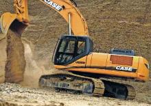 Rupsgraafmachines Case CX 370 B LC