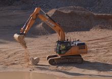 Rupsgraafmachines Case CX370D
