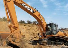 Rupsgraafmachines Case CX 470 B LC