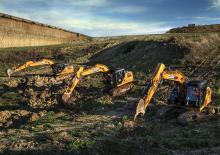 Rupsgraafmachines Case CX130E