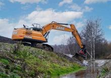 Rupsgraafmachines Case CX250E