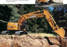 Rupsgraafmachines Case CX75