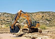 Rupsgraafmachines Case CX800B