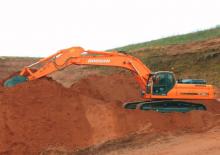 Rupsgraafmachines Doosan DX 420 LC
