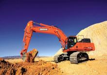 Rupsgraafmachines Doosan DX490LC-5