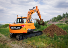 Rupsgraafmachines Develon DX140LC-7K 
