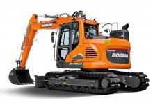 Rupsgraafmachines Doosan DX140LCR-7