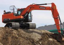 Rupsgraafmachines Doosan DX160LC-5-HT