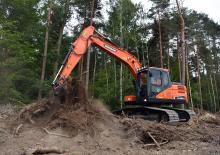 Rupsgraafmachines Doosan DX160LC-5 HT