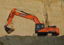 Electrische rups graafmachines Doosan DX300LC-5