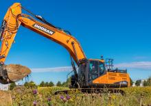 Electrische rups graafmachines Doosan DX300LC Electric