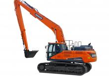 Electrische rups graafmachines Doosan DX300LCA-7M
