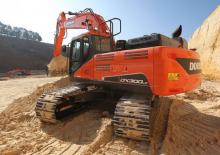 Electrische rups graafmachines Doosan DX300NLC-5