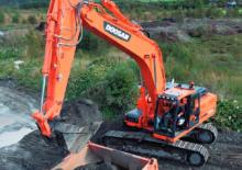 Rupsgraafmachines Doosan DX340LC-3