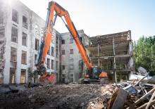 Rupsgraafmachines Develon DX380DM-7