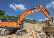 Rupsgraafmachines Doosan DX420LC-7