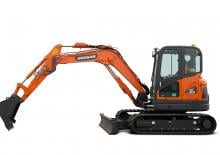 Rupsgraafmachines Doosan DX63-3