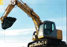 Rupsgraafmachines New Holland E 145 MSR