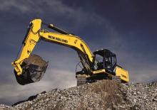 Rupsgraafmachines New Holland E 305 B EL