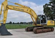 Rupsgraafmachines New Holland E 385 LC