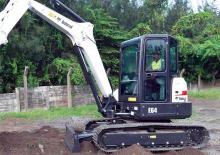 Rupsgraafmachines Bobcat E64