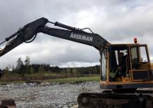 Rupsgraafmachines Akerman-Volvo EC 130
